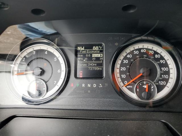 1C6RR6LG5MS539045 - 2021 RAM 1500 CLASS SLT SILVER photo 9