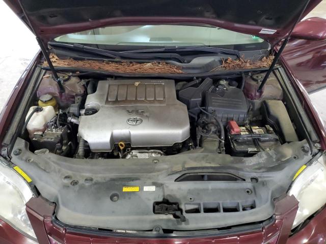 4T1BK36B87U188035 - 2007 TOYOTA AVALON XL MAROON photo 11