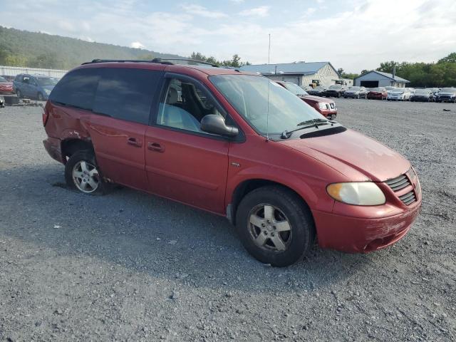 2D4GP44L56R698998 - 2006 DODGE GRAND CARA SXT RED photo 4