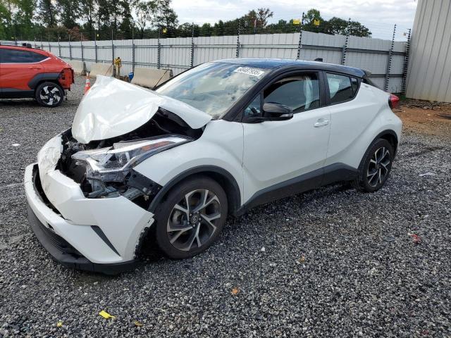 NMTKHMBX2KR096389 - 2019 TOYOTA C-HR XLE Biały zdjęcie 2