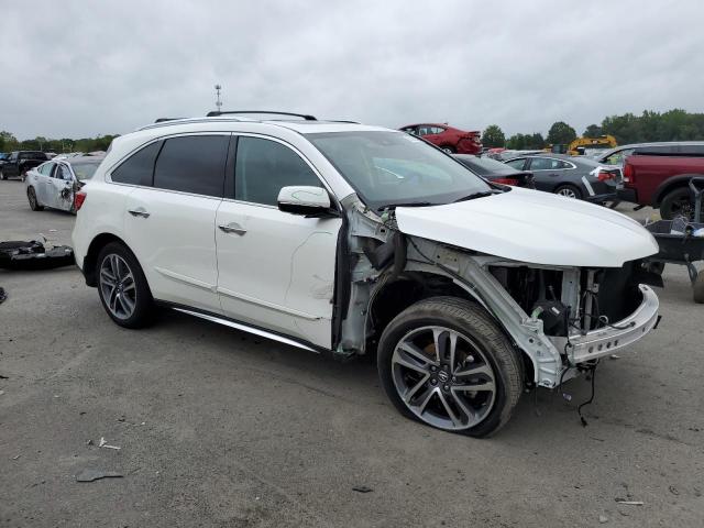 5J8YD4H81JL007596 - 2018 ACURA MDX ADVANCE WHITE photo 4