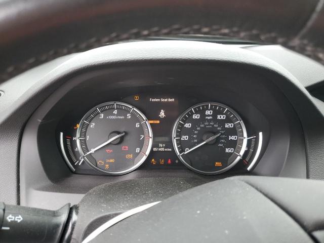 5J8YD4H81JL007596 - 2018 ACURA MDX ADVANCE WHITE photo 9