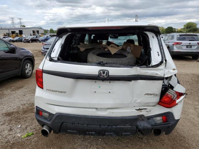 5FNYF8H58NB031120 - 2022 HONDA PASSPORT EXL თეთრი ფოტო 6