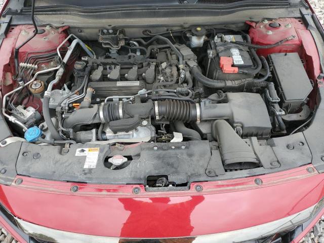 1HGCV1F3XJA073699 - 2018 HONDA ACCORD SPORT RED photo 11