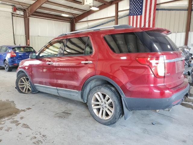 1FM5K8D89DGC85627 - 2013 FORD EXPLORER XLT 红色 照片 2