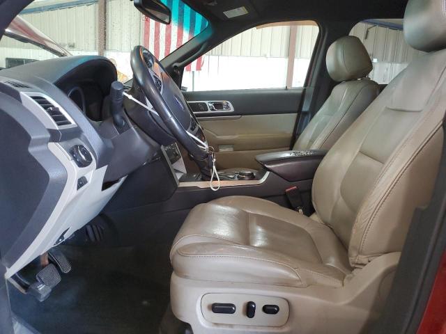 1FM5K8D89DGC85627 - 2013 FORD EXPLORER XLT 红色 照片 7