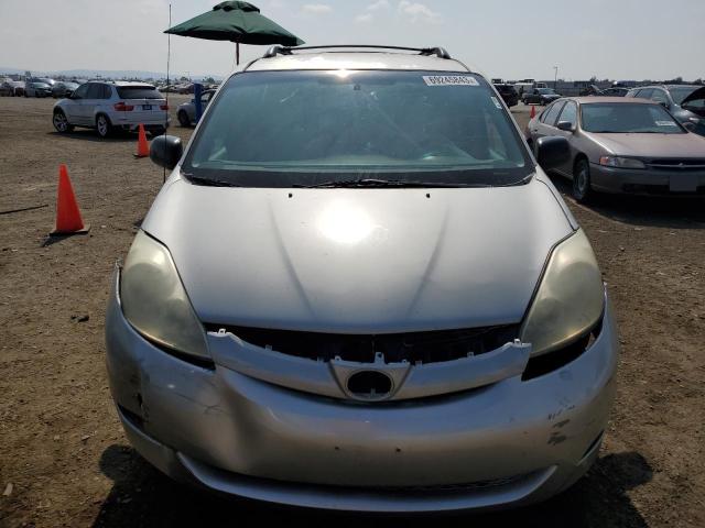 5TDZK23C07S042954 - 2007 TOYOTA SIENNA CE SILVER photo 5