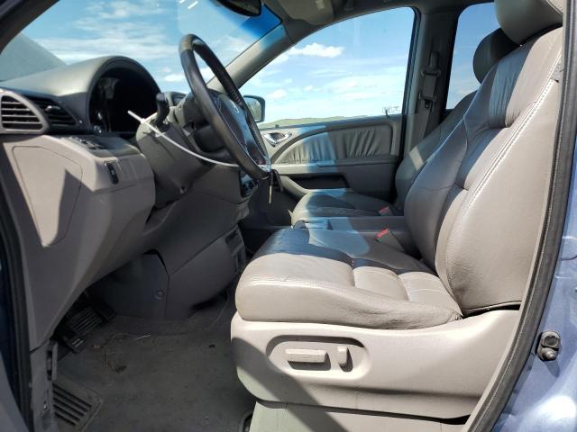 5FNRL38788B014145 - 2008 HONDA ODYSSEY EXL BLUE photo 7
