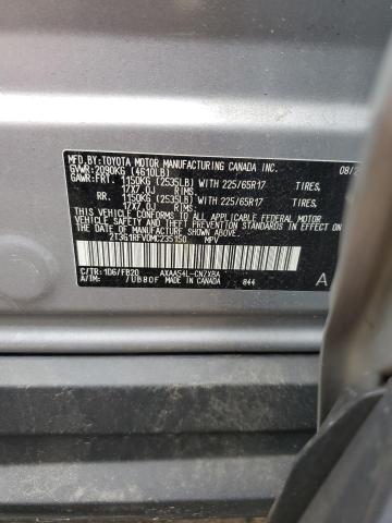 2T3G1RFV0MC235150 - 2021 TOYOTA RAV4 LE GRAY photo 13
