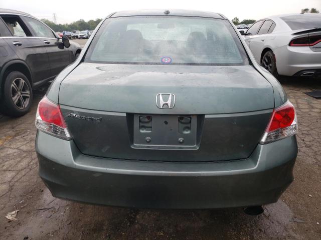 1HGCP26898A098888 - 2008 HONDA ACCORD EXL GREEN photo 6