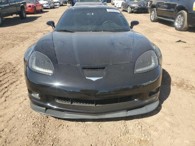 1G1YW2DW7C5105212 - 2012 CHEVROLET CORVETTE GRAND SPORT BLACK photo 5