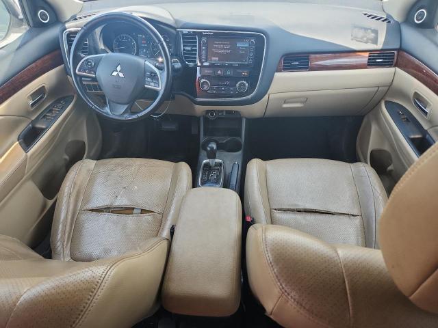 JA4AZ3A36EZ017743 - 2014 MITSUBISHI OUTLANDER SE WHITE photo 8