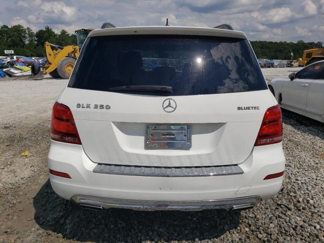 WDCGG0EB1EG267404 - 2014 MERCEDES-BENZ GLK 250 BLUETEC WHITE photo 6