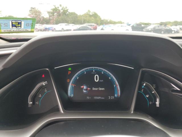 2HGFC2F73JH556397 - 2018 HONDA CIVIC EX ვერცხლისფერი ფოტო 9