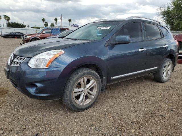 JN8AS5MT8DW522690 - 2013 NISSAN ROGUE S BLUE photo 1