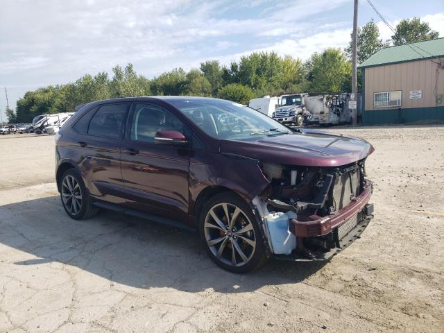 2FMPK4AP3JBC35712 - 2018 FORD EDGE SPORT MAROON photo 4