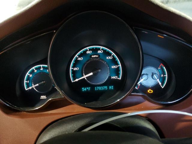 1G1ZK577084200844 - 2008 CHEVROLET MALIBU LTZ შავი ფოტო 9