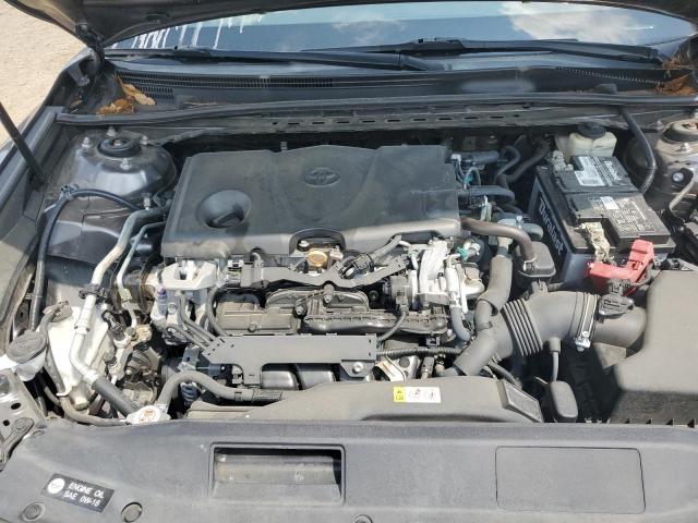 4T1B11HK2JU588393 - 2018 TOYOTA CAMRY L GRAY photo 11