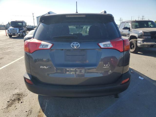 2T3BFREV7EW143885 - 2014 TOYOTA RAV4 LE GRAY photo 6