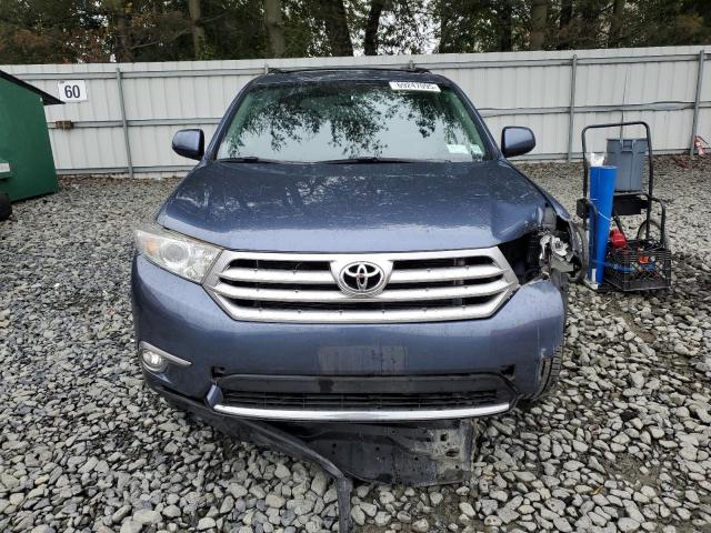 5TDBK3EH2DS196951 - 2013 TOYOTA HIGHLANDER BASE Կապույտ լուսանկար 5