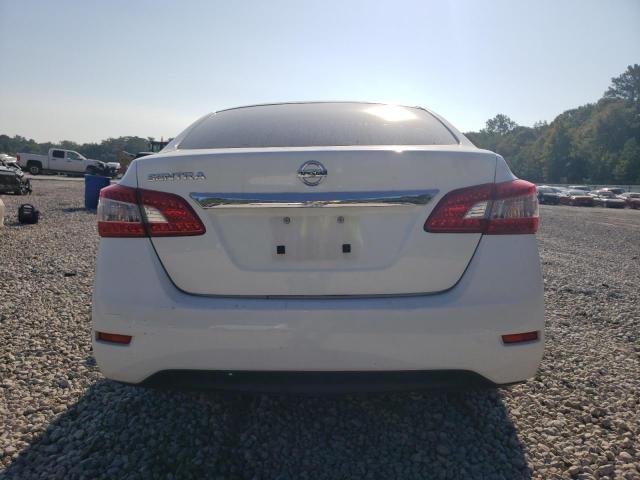 3N1AB7AP5FY241864 - 2015 NISSAN SENTRA S WHITE photo 6