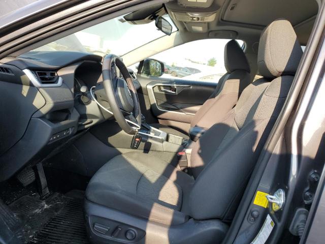 2T3P1RFV1NW305240 - 2022 TOYOTA RAV4 XLE GRAY photo 7