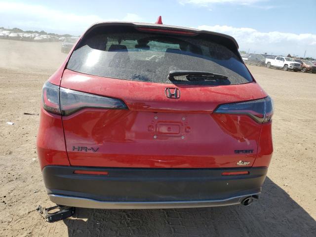 3CZRZ2H55PM744123 - 2023 HONDA HR-V SPORT RED photo 6