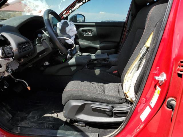 3CZRZ2H55PM744123 - 2023 HONDA HR-V SPORT RED photo 7