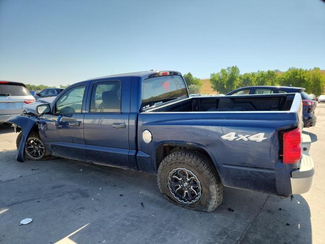 1D7HW48N56S608169 - 2006 DODGE DAKOTA QUAD SLT BLUE photo 2