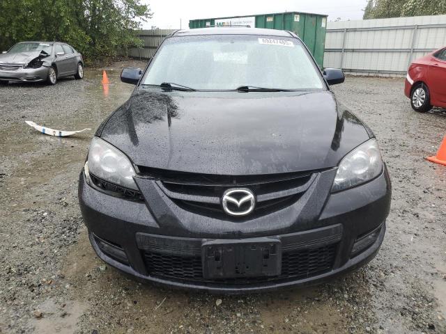 JM1BK34L981815828 - 2008 MAZDA SPEED 3 BLACK photo 5