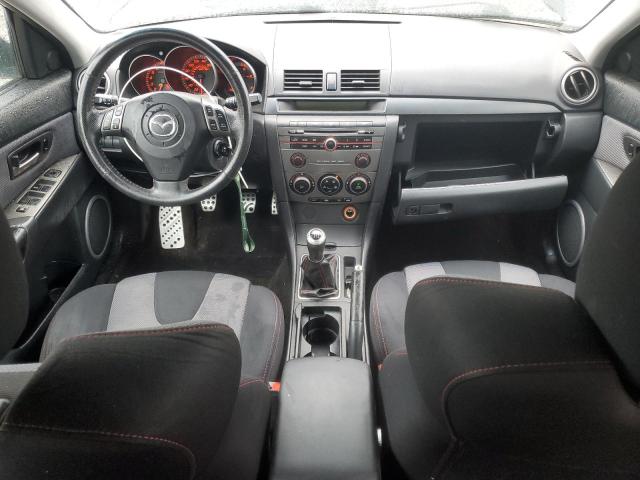 JM1BK34L981815828 - 2008 MAZDA SPEED 3 BLACK photo 8