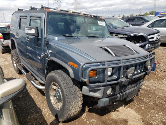 5GRGN23U66H105516 - 2006 HUMMER H2 GRAY photo 4