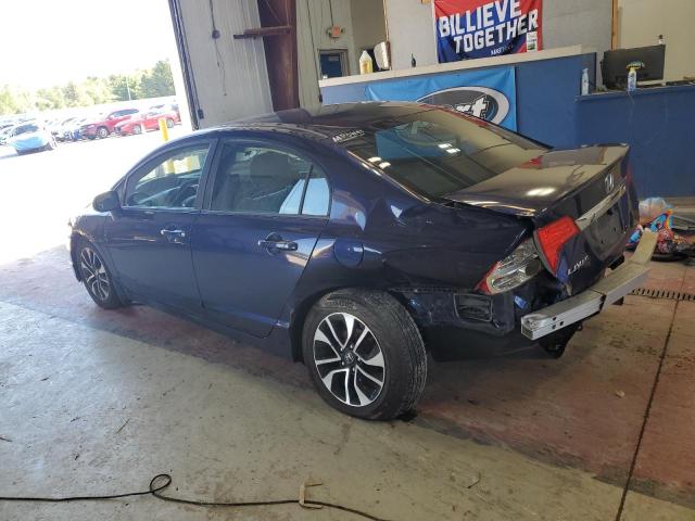 19XFA1F56BE001387 - 2011 HONDA CIVIC LX BLUE photo 2