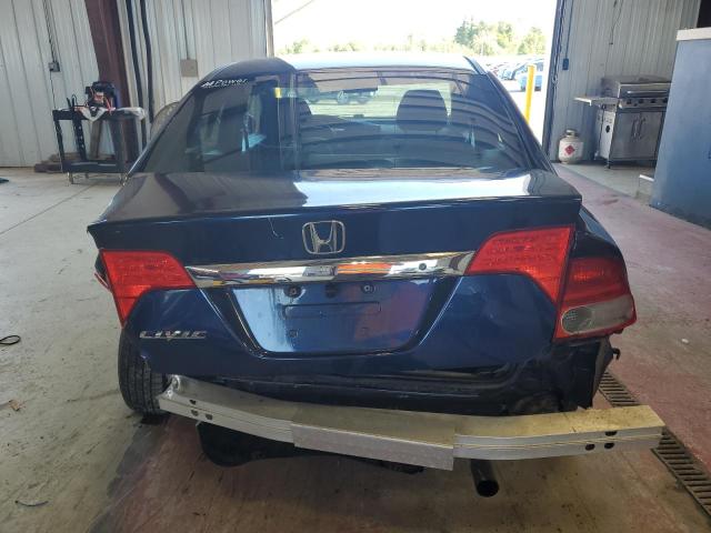 19XFA1F56BE001387 - 2011 HONDA CIVIC LX BLUE photo 6