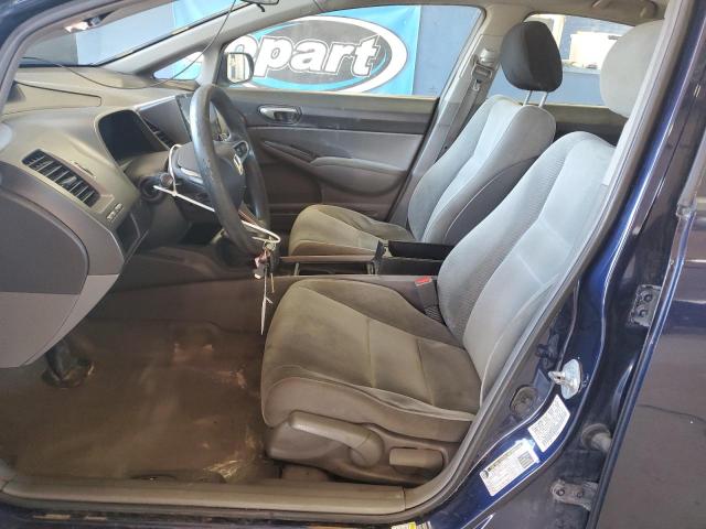 19XFA1F56BE001387 - 2011 HONDA CIVIC LX BLUE photo 7