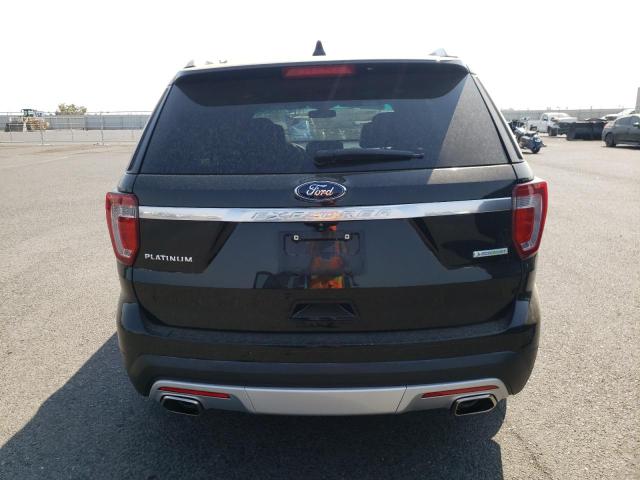 1FM5K8HT8GGD29619 - 2016 FORD EXPLORER PLATINUM BLACK photo 6