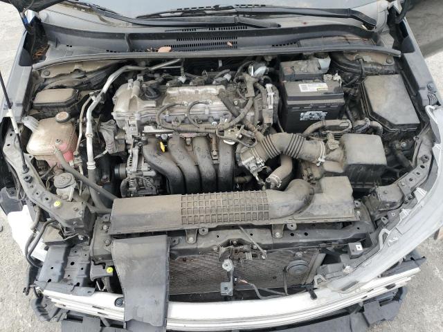 JTDEPRAE0LJ090216 - 2020 TOYOTA COROLLA LE BLACK photo 11