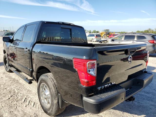 1N6AA1EE0MN500774 - 2021 NISSAN TITAN S BLACK photo 2