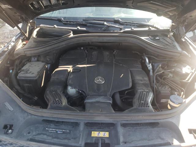 4JGDF6EE1FA567369 - 2015 MERCEDES-BENZ GL 450 4MATIC BLUE photo 11