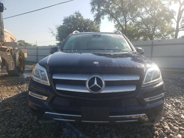 4JGDF6EE1FA567369 - 2015 MERCEDES-BENZ GL 450 4MATIC BLUE photo 5