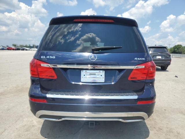 4JGDF6EE1FA567369 - 2015 MERCEDES-BENZ GL 450 4MATIC BLUE photo 6