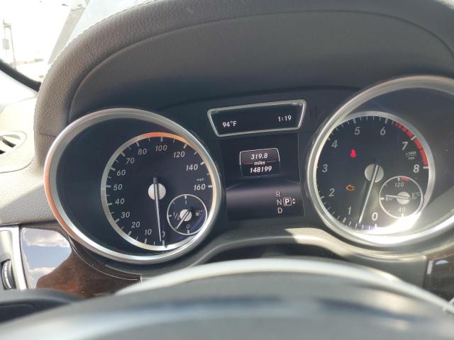 4JGDF6EE1FA567369 - 2015 MERCEDES-BENZ GL 450 4MATIC BLUE photo 9