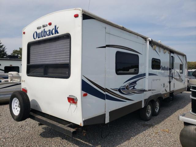 4YDT29820DB453916 - 2013 KEYSTONE OUTBACK WHITE photo 4