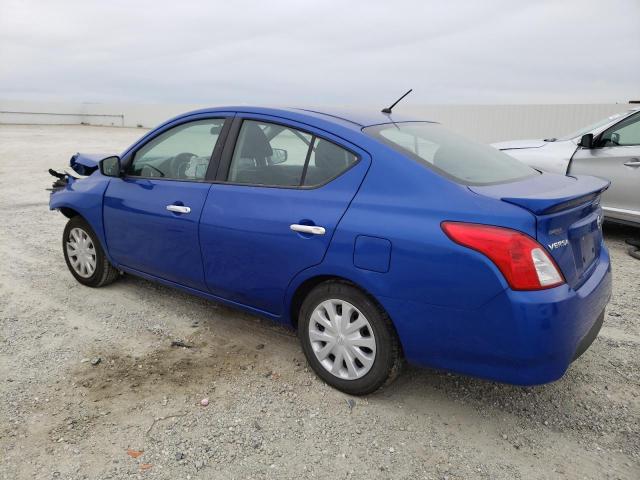 3N1CN7APXGL802798 - 2016 NISSAN VERSA S BLUE photo 2