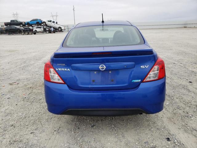 3N1CN7APXGL802798 - 2016 NISSAN VERSA S BLUE photo 6