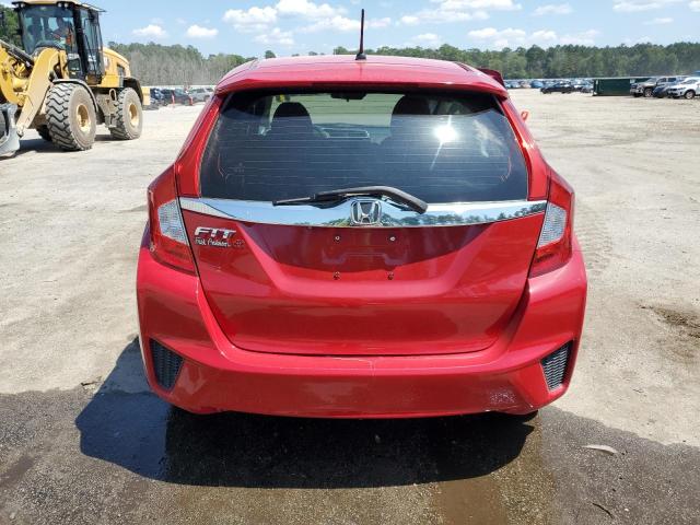 JHMGK5H70GX032423 - 2016 HONDA FIT EX RED photo 6