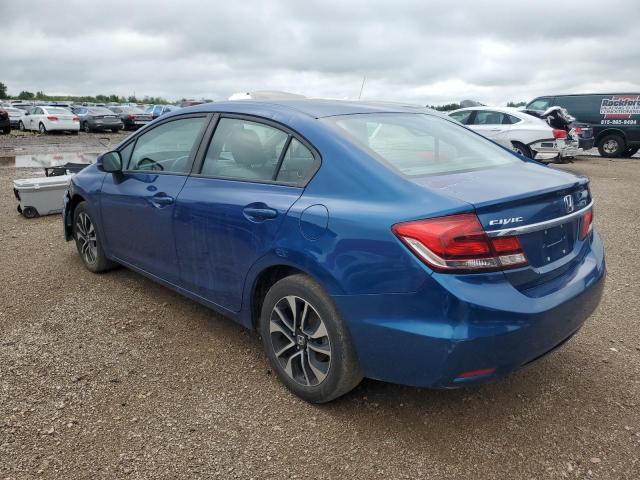 19XFB2F87DE081539 - 2013 HONDA CIVIC EX BLUE photo 2