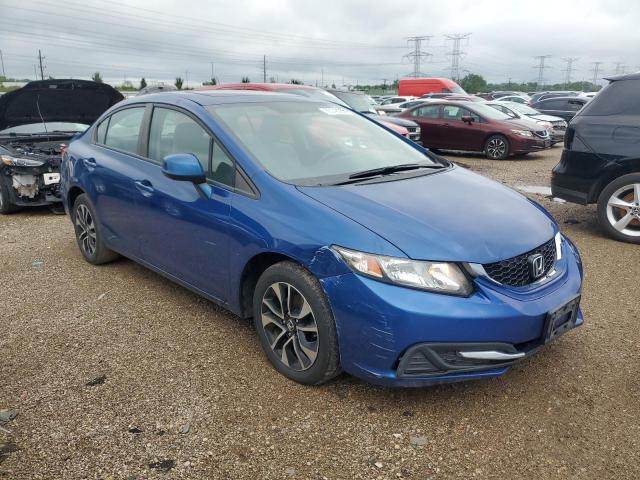 19XFB2F87DE081539 - 2013 HONDA CIVIC EX BLUE photo 4