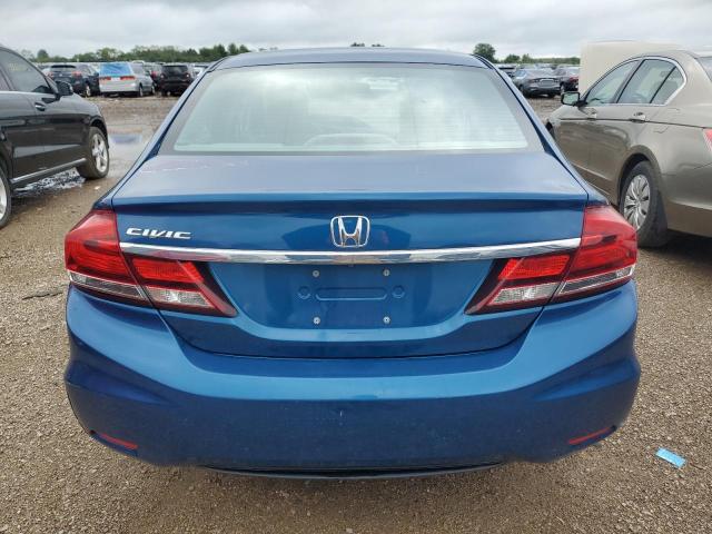19XFB2F87DE081539 - 2013 HONDA CIVIC EX BLUE photo 6