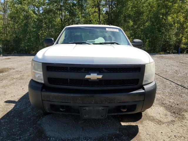 1GCEC19008Z245555 - 2008 CHEVROLET SILVERADO C1500 WHITE photo 5